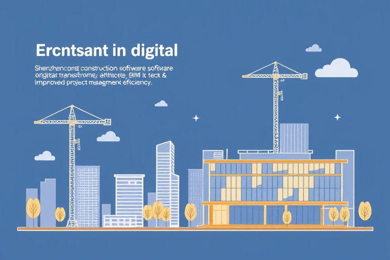 深圳施工管理软件公司如何助力建筑行业数字化转型与效率提升