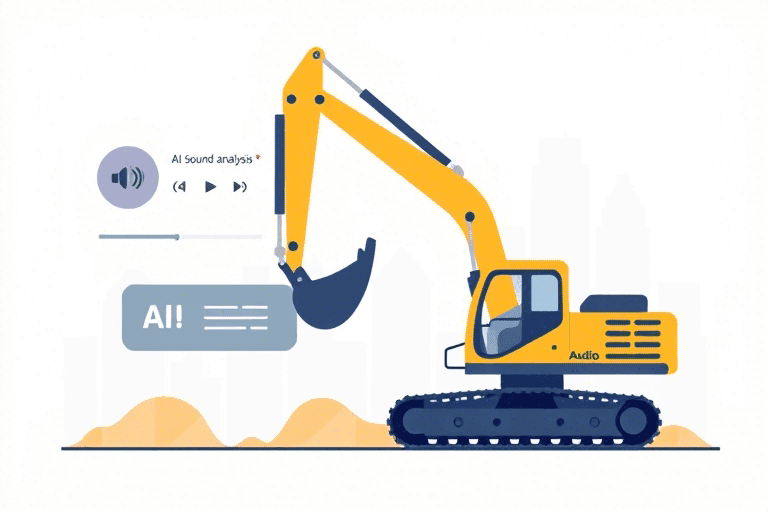 挖掘机施工音频播放软件怎么做？如何实现高效施工场景的音频管理与优化？