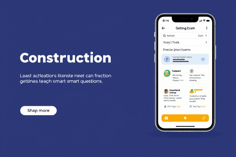 考施工证刷题软件推荐：如何高效备考建筑行业资格证书？