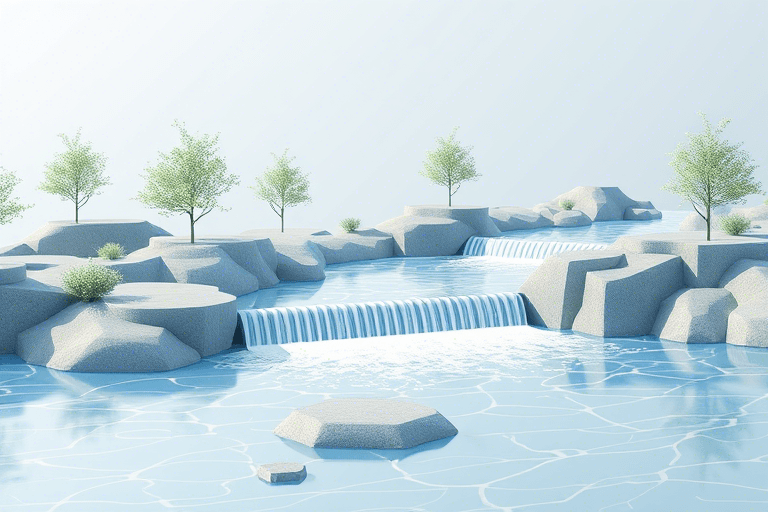 水景施工图动画制作软件如何实现高效可视化设计与施工模拟