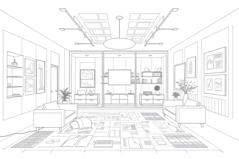 室内施工手绘制图软件怎么做？如何高效实现专业级手绘效果与施工落地结合？