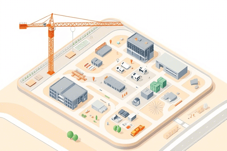 施工临建布置图的软件如何实现高效设计与管理？