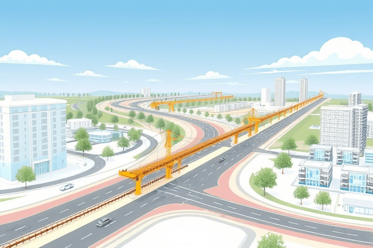 瀚文软件如何画施工道路：高效建模与精准设计全流程解析