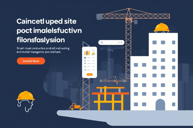 施工现场管理软件定制怎么做？如何打造高效、智能的工地管理解决方案？
