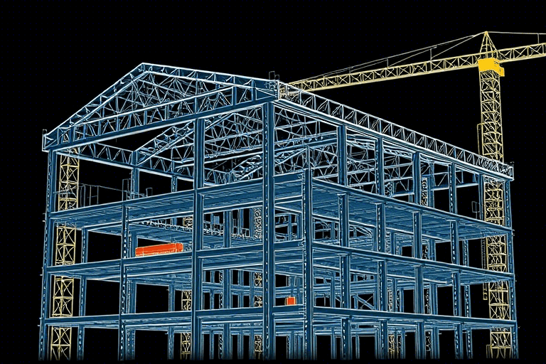 钢结构施工工艺仿真软件如何实现高效精准的施工模拟与优化