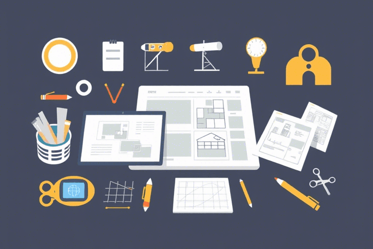 施工图手绘抽象画图软件怎么做？如何实现创意与工程的完美融合？