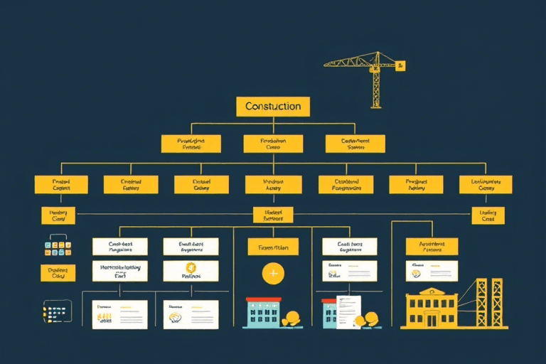 土建施工组织结构图软件怎么做？高效构建项目管理可视化方案