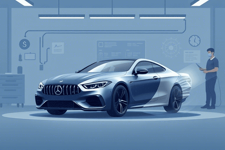 汽车改色膜线下施工软件怎么做：从开发到落地的全流程指南