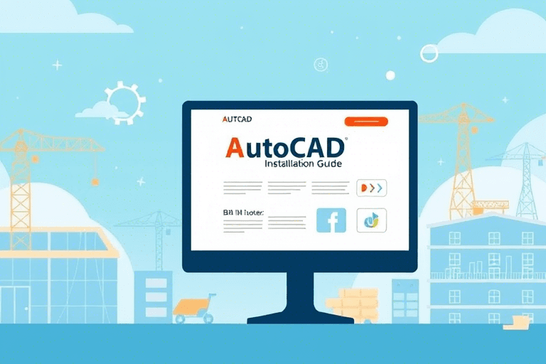 电脑如何下载施工图软件？手把手教你安装常用设计工具