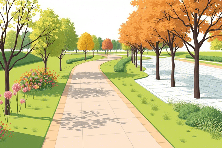 游步道施工图设计软件如何提升园林工程效率与精度