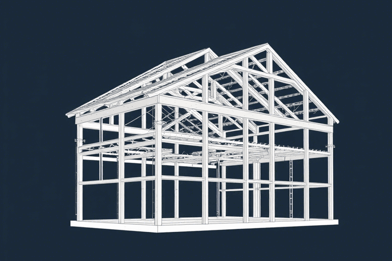 钢架平面施工图设计软件如何提升钢结构工程效率与精度？