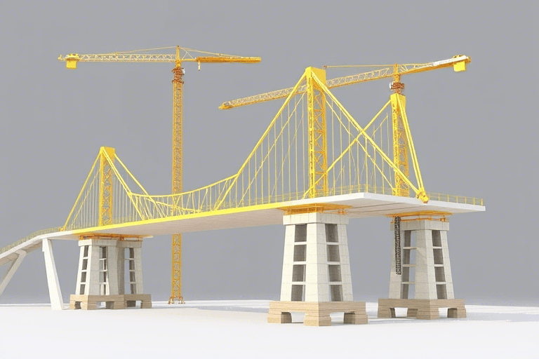 桥的施工动画用什么软件？如何高效制作专业级桥梁建设模拟视频？