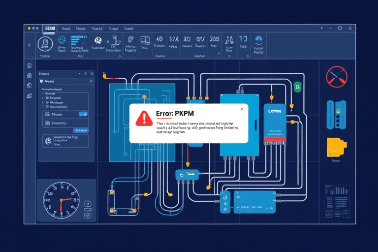 PKPM施工软件临时用电打不开怎么办？常见问题及解决方案详解