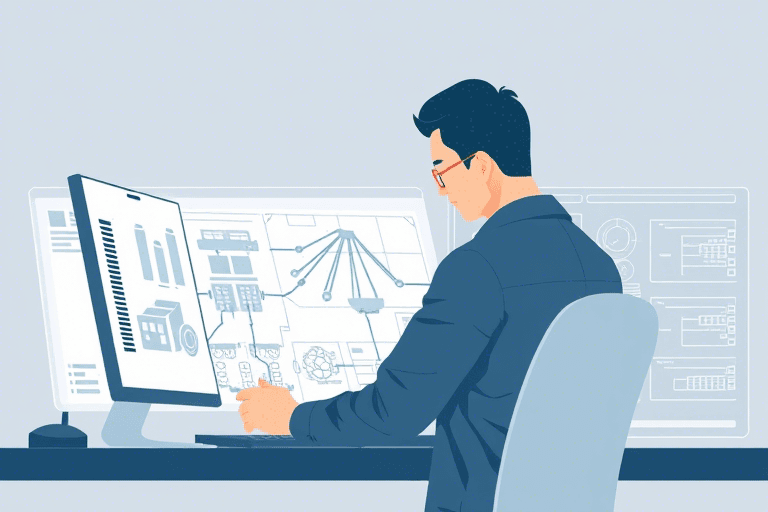 画网络施工图的软件怎么选？如何高效绘制专业网络布线图纸？