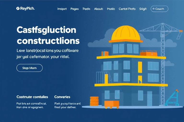 艾佳施工软件官网首页如何设计才能提升用户体验和转化率