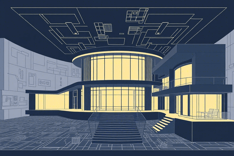 剧组施工图用什么软件？揭秘影视场景搭建的数字设计工具与流程