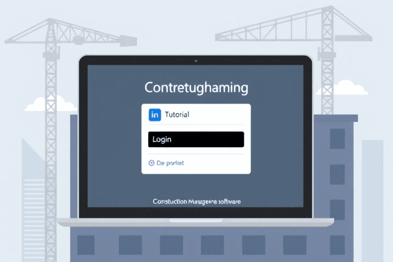 工程施工管理软件登录怎么操作？新手必看全流程指南