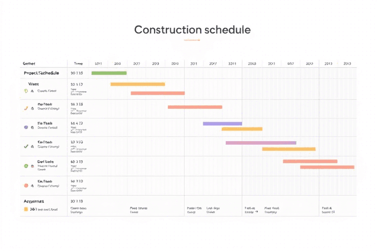 如何用Office施工进度计划表横道图软件高效管理项目进度？