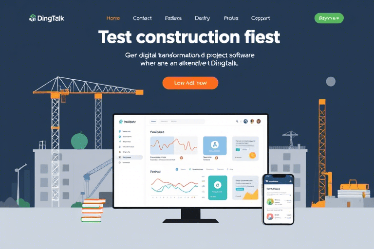 类似钉钉的建筑施工软件如何打造？从功能设计到落地实施全解析