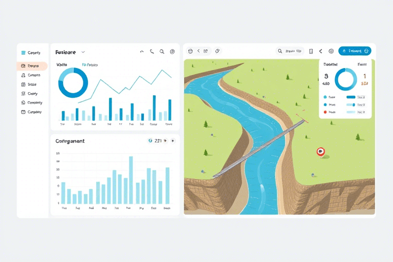 查看河堤施工进度的软件怎么开发？功能设计与技术实现全解析