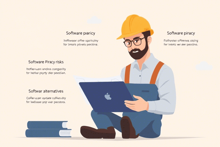 施工计算的软件破解版：合法使用还是违法行为？