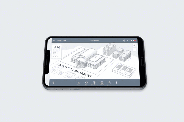 手机建模软件导出施工图？如何高效实现移动端到施工现场的精准转化？