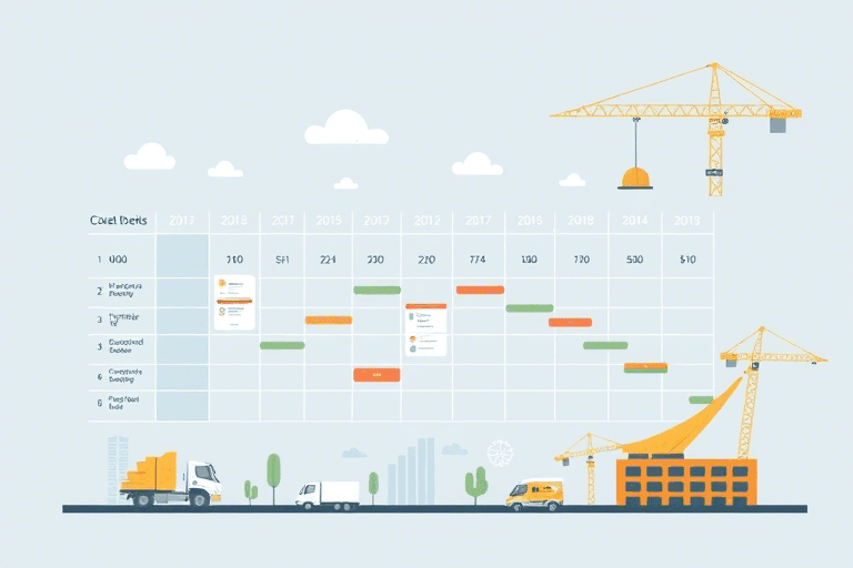 编制施工横道图的软件如何提升项目管理效率？