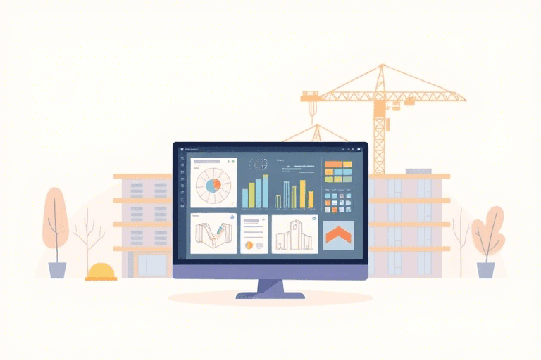 施工平面图素材视频软件怎么做？如何高效制作建筑工地可视化方案？
