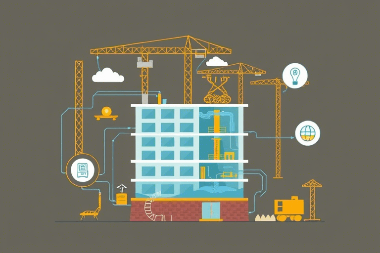 水电施工流程图设计软件如何实现高效精准的工程规划与管理