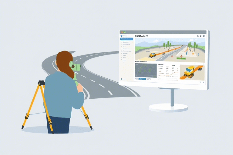 测量员软件道路施工视频如何制作？从流程到技巧全解析