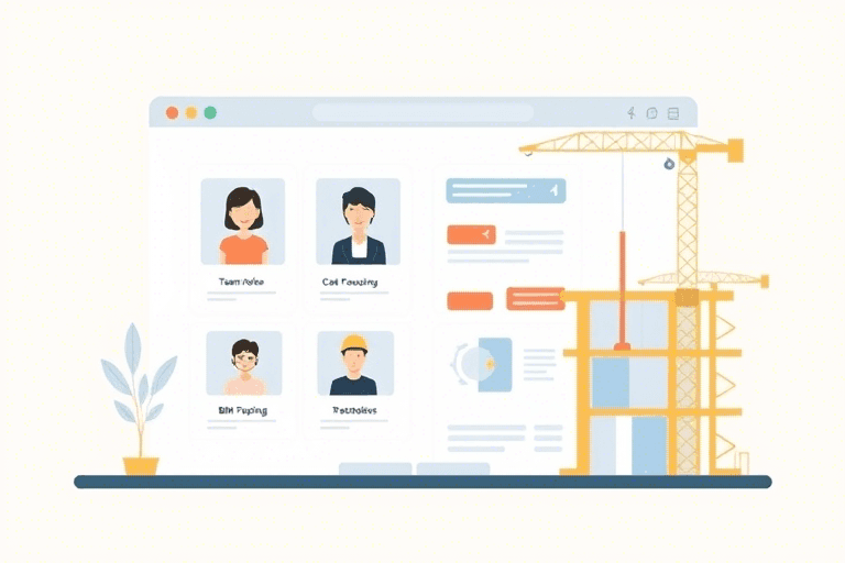 土建施工组织架构图软件如何高效绘制与管理项目团队分工
