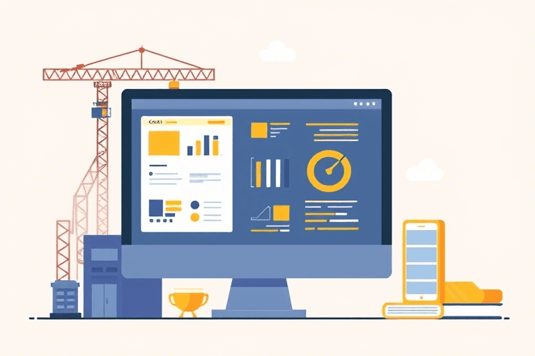 施工资料软件官网如何打造？提升效率与专业形象的关键步骤