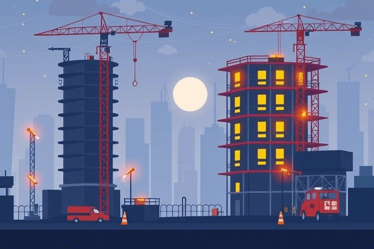 记录深夜施工现场的软件如何实现高效管理与安全保障