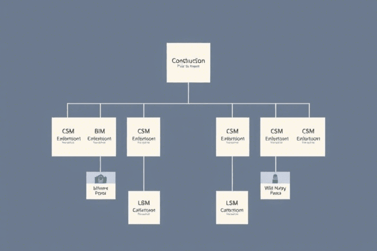 烟囱施工组织结构图软件怎么做？如何高效构建专业施工管理方案？
