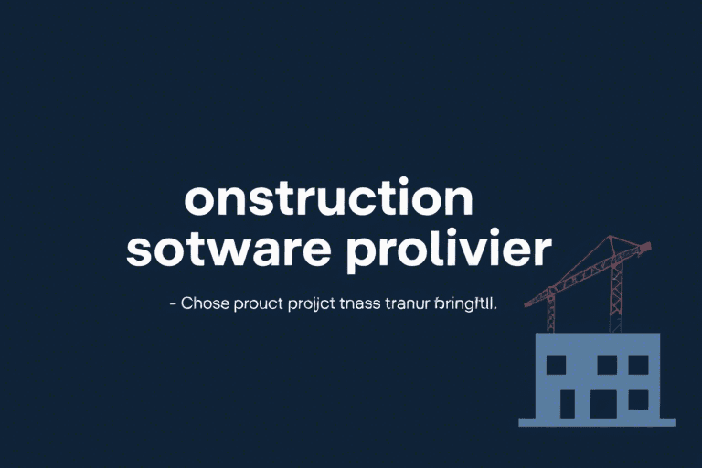 工程施工软件哪家好供应？如何选择靠谱的供应商与高效解决方案？