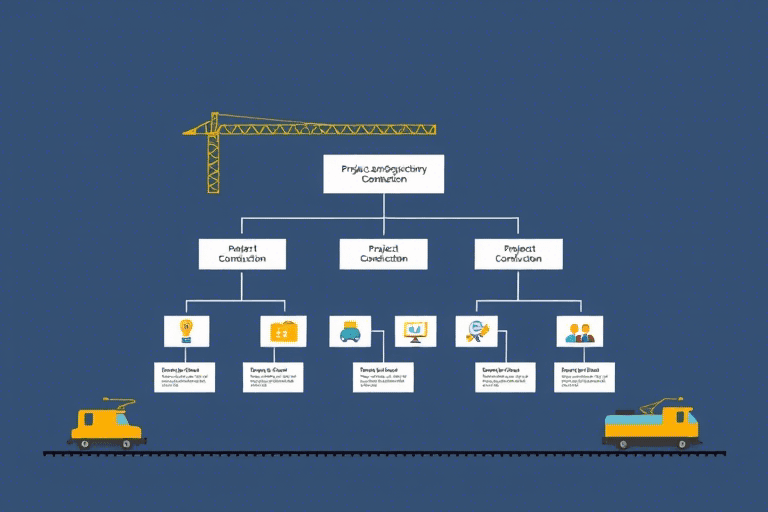 如何利用道岔施工组织架构图软件高效规划铁路工程？