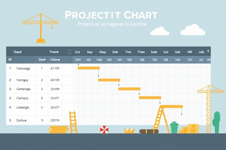 免费施工计划横道图软件：如何高效制作项目进度图表并节省成本