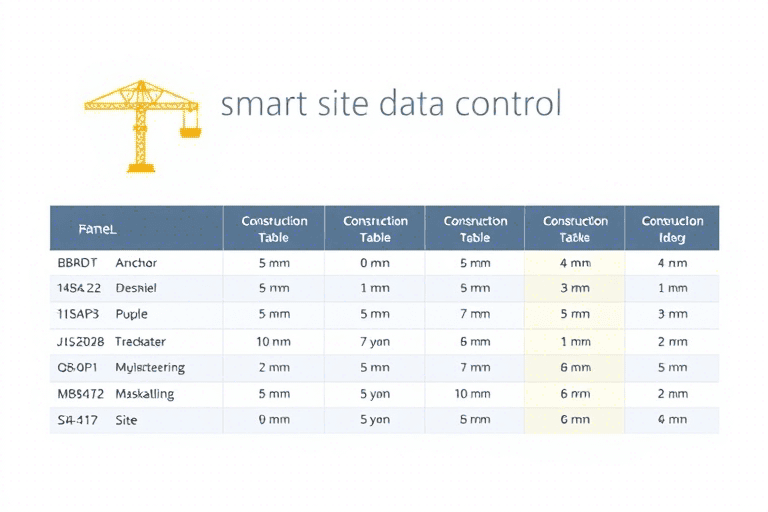 施工参数表格制作软件如何高效设计与实现？