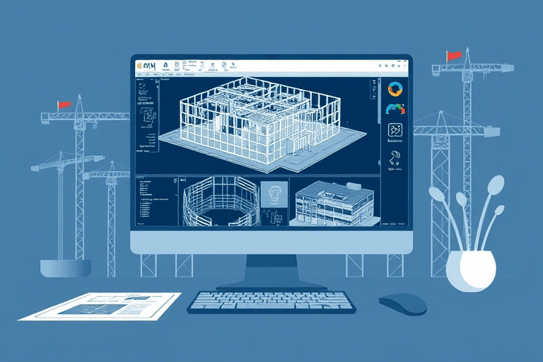 施工图制作深化设计软件如何提升工程效率与精度