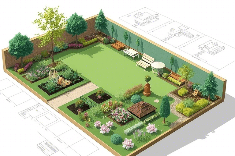 露台景观施工图设计软件怎么用？高效出图与精准施工的秘诀揭秘