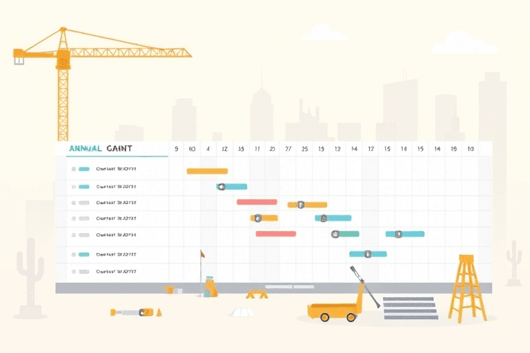 工程施工年度计划软件怎么做？如何高效管理项目进度与资源分配？