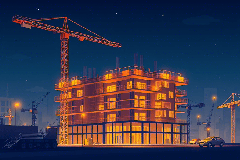 记录夜间施工现场的软件如何提升管理效率与安全水平？