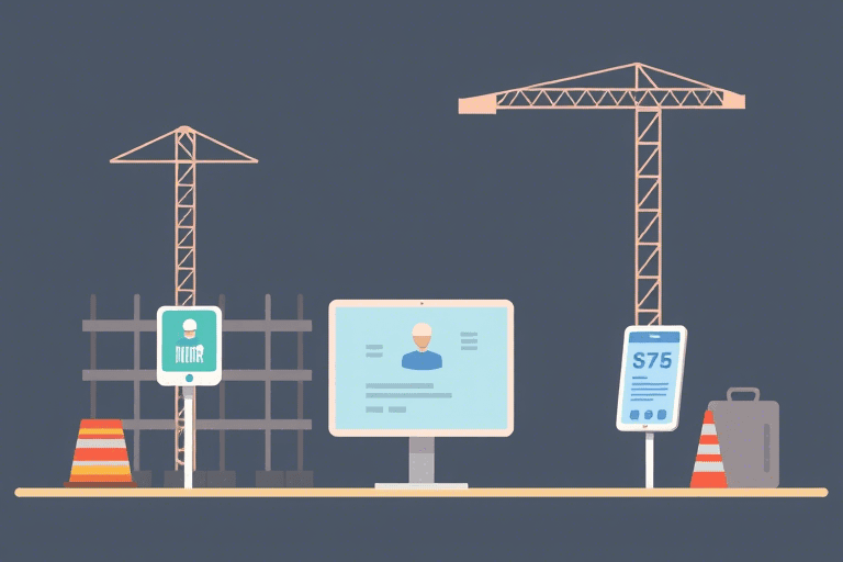 施工单位打卡系统软件怎么做？如何实现高效精准的工地人员管理？