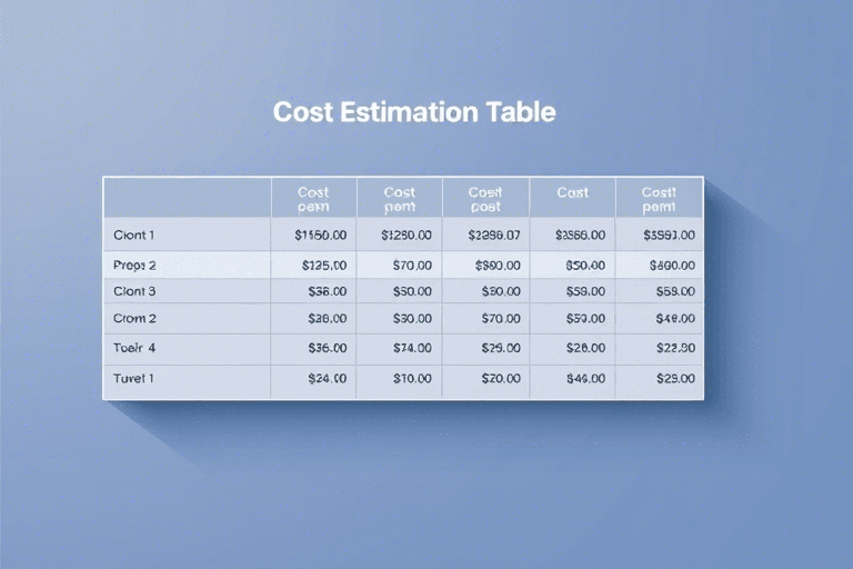 施工软件定制价格标准表：如何科学制定项目报价与成本控制方案