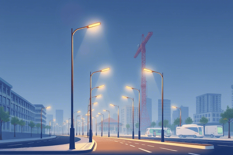 画路灯施工图的软件如何助力市政工程高效设计与管理