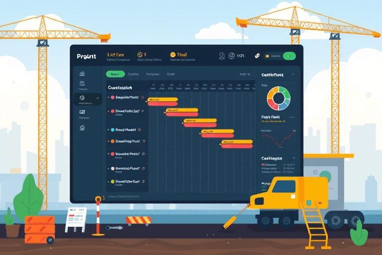 工地施工进度表软件如何设计与实现？高效管理项目进度的必备工具