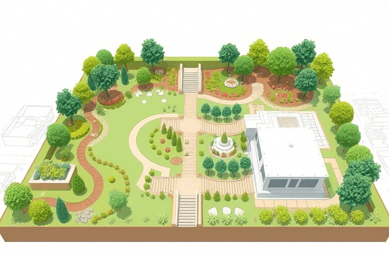 绿化景观施工图设计软件如何高效辅助园林工程落地？