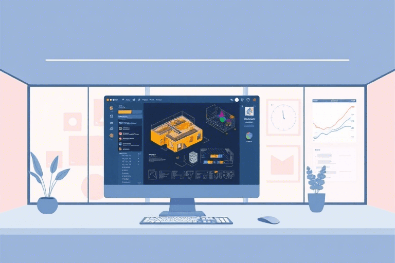 室内线上施工图软件怎么做？如何高效实现设计与施工的数字化协同？