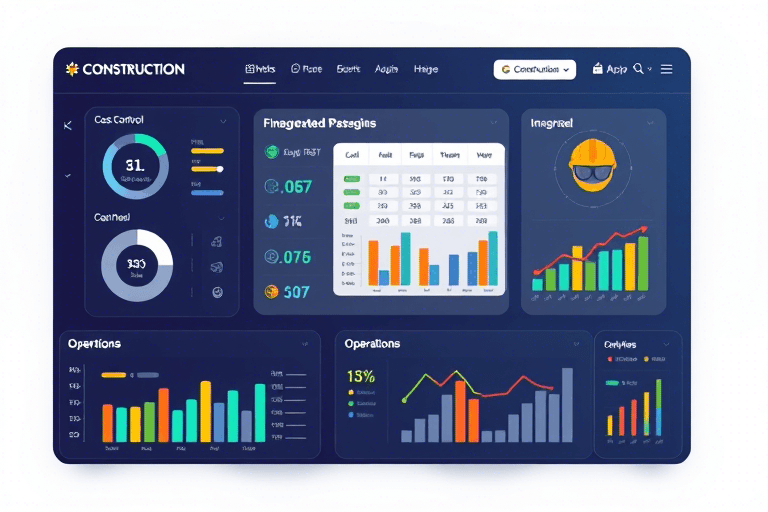 施工类企业财务软件怎么选？如何提升项目成本与资金管理效率？