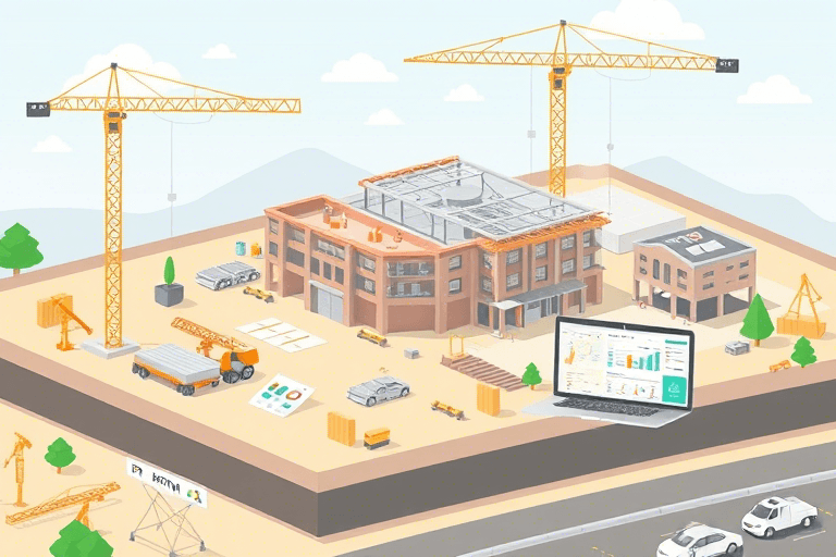 PKPM施工总平面布置软件怎么用？如何高效完成施工现场规划？